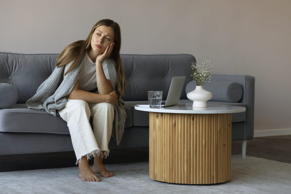 full shot woman experiencing imposter syndrome full shot woman experiencing imposter syndrome